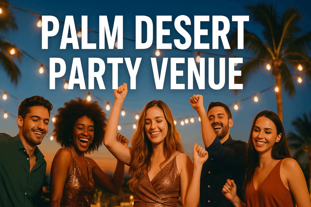 Palm Desert Party Venue